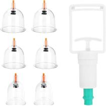 Kit Copos Vácuo Terapia Sucção Cupping Acupuntura