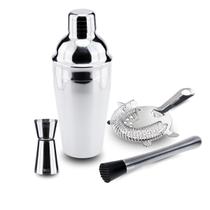 Kit Coqueteleira Dosador e Coador e Socador Weck