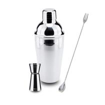 Kit Coqueteleira Dosador e Colher Bailarina com Garfo Weck Kit Coqueteleira Dosador e Colher Bailarina com Garfo Weck
