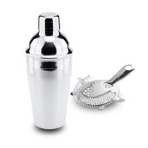 Kit Coqueteleira e Coador Strainer de Aço Inox Weck