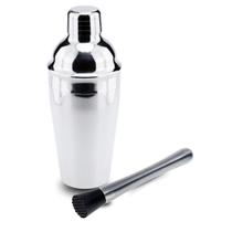 Kit Coqueteleira e Socador de Aço Inox Weck Kit Coqueteleira e Socador de Aço Inox Weck