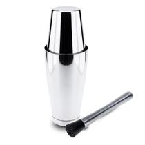 Kit Coqueteleira e Socador Profissional de Aço Inox Weck Kit Coqueteleira e Socador Profissional de Aço Inox Weck