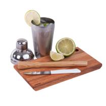 Kit Coqueteleira Inox Caipirinha Profissional 4 Peças Utily Kit Coqueteleira Inox Caipirinha Profissional 4 Peças Utily