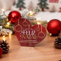 Kit Coração MDF Natalino para Lembrancinhas Kit Coração MDF Natalino para Lembrancinhas