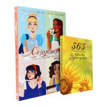 Kit Corajosas + 365 Mensagens Diárias Charles Spurgeon Girassol