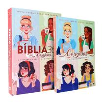 Kit Corajosas - Bíblia 365 NVT + Os Contos das Princesas nada Encantadas