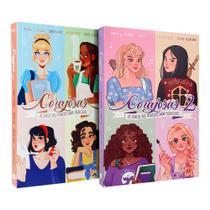 Kit Corajosas Os Contos das Princesas nada Encantadas Vol. 1 + Vol. 2