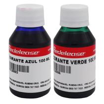 Kit Corante Azul e Verde