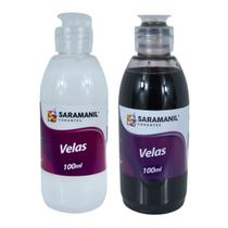 Kit Corante Líquido para Velas Saramanil 100ml - 2 Cores