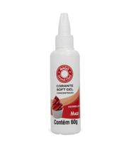 Kit Corantes Soft Gel Vermelho 60g Mago C/ 6un.