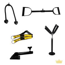 Kit Corda-Manopla Nylon-Pulley 60cm-Remada Cavalinho- Sumô