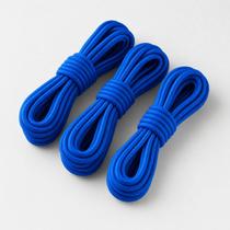 Kit Corda Para Varal 60 Metros Azul 3mm Reforçada Modelo Trançado Premium Para Parede e Teto Quantidade:60 Metros Kit Corda Para Varal 60 Metros Azul 3mm Reforçada Modelo Trançado Premium Para Parede e Teto Quantidade:60 Metros
