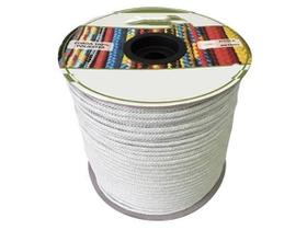 Kit Corda Trançada de Polipropileno Pampa Branca 6,0mm - 30 Metros
