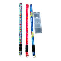 Kit Cordão de Deficiências Ocultas Dupla Face com Porta Crachá Vertical Transparente