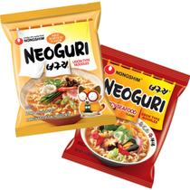 Kit Coreano Neoguri Mild 120g + Neoguri Hot 120g Nongshim