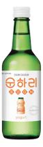 Kit Coreano Soju Yakult Lotte 360Ml + Copo De Vidro Soju