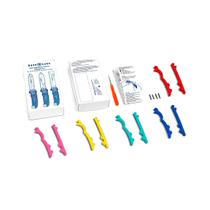 Kit Cores para Faca Aqualung Big Squeeze 5 Cores com Ferramenta de Substituição Kit Cores para Faca Aqualung Big Squeeze 5 Cores com Ferramenta de Substituição