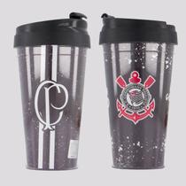 Kit Corinthians 2 Copos de Viagem 550ML Kit Corinthians 2 Copos de Viagem 550ML