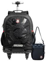 Kit Corinthians Mochila Rodas + Lancheira Térmica Original Kit Corinthians Mochila Rodas + Lancheira Térmica Original