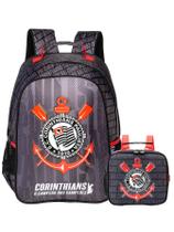 Kit Corinthians Timão Mochila De Costas + Lancheira Térmica Kit Corinthians Timão Mochila De Costas + Lancheira Térmica