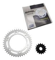 Kit Coroa 43 E Pinhão 16 Riffel Super Top Cbr 600 Rr 03/16 Kit Coroa 43 E Pinhão 16 Riffel Super Top Cbr 600 Rr 03/16