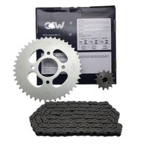 Kit Coroa Corrente Pinhao Gsw Dafra Nh 300 Sem Retentor Kit Coroa Corrente Pinhao Gsw Dafra Nh 300 Sem Retentor