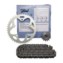 Kit Coroa Corrente Pinhão Gsw Himalayan 450 com Retentor Kit Coroa Corrente Pinhão Gsw Himalayan 450 com Retentor
