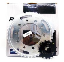 Kit Coroa e Pinhão CB600 Hornet 2008 a 2014 Riffel Aço 1045