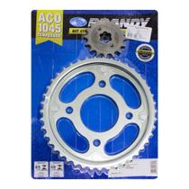 Kit Coroa E Pinhão Cg-Fan-Cargo-Titan 150 2004 A 2016 Brandy