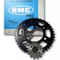 Kit Coroa e Pinhão - Compatível com XTZ 150 CROSSER 14/19 - Tamanho: 41/14 - KMC PRO