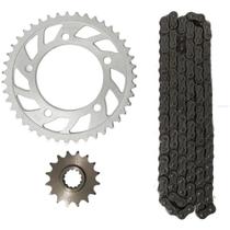 Kit coroa e pinhão Honda Cb 600F Hornet 2008 a 2014 Nakata Kit coroa e pinhão Honda Cb 600F Hornet 2008 a 2014 Nakata