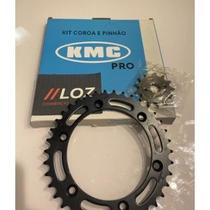 Kit Coroa e Pinhão KMC Pro para XR250 (2002-2008) - Performance e Resistência
