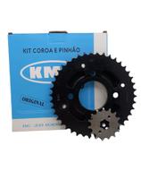 Kit Coroa E Pinhão peao Kmc Pro Dafra Kansas 150 2008 à 2015