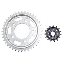 Kit Coroa E Pinhao Riffel Detalhe CB 500 Ano 1998 A 2004