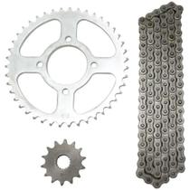 Kit coroa e pinhão Suzuki Katana 125 1996 a 2002 Nakata Kit coroa e pinhão Suzuki Katana 125 1996 a 2002 Nakata