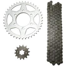Kit coroa e pinhão Xtz 150 Crosser 2014 a 2017 Nakata Kit coroa e pinhão Xtz 150 Crosser 2014 a 2017 Nakata