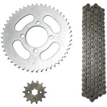 Kit coroa e pinhão Yamaha Xtz 125 2002 a 2012 Nakata TM10215 Kit coroa e pinhão Yamaha Xtz 125 2002 a 2012 Nakata TM10215