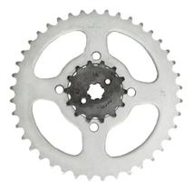 Kit coroa/pinhao 41x14 shineray xy 50 2007 a 2012 stiff