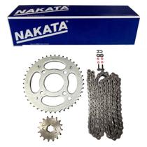 Kit Coroa Pinhao Corrente - Cg 150 Fan 2004 A 2015 / Cg 150 Titan Es 2004 A 2015 / Cg 150 Titan Ks 2004 A 2015 / Cg 150