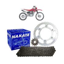 Kit Coroa Pinhão Corrente MotoNakata TM101100R Honda CRF230F Kit Coroa Pinhão Corrente MotoNakata TM101100R Honda CRF230F