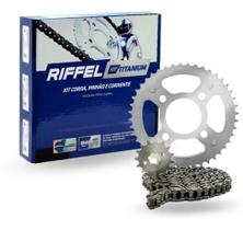 Kit coroa, pinhão e corrente