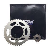 Kit Coroa pinhao Gsw Versys 300 Kit Coroa pinhao Gsw Versys 300