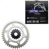 Kit Coroa Pinhão Riffel Mt 07 Mt 10 Sp Fz 07 Fz 10 Xsr 700