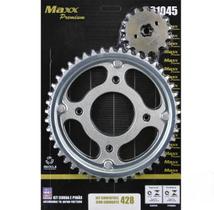 Kit coroa pinhao titan 150/ fan 150 04-15 43/16 428 maxx 072659