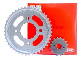 Kit coroa/pinhao titan 150/ fan 150 04-15 43/16 (428) vaz