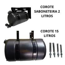 Kit corote 15 litros reforçado + corote saboneteira 2 litros carreta caminhao onibus Kit corote 15 litros reforçado + corote saboneteira 2 litros carreta caminhao onibus