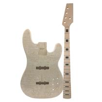 KIT corpo braço baixo 5 cordas ASH Burl sem pintura MXP