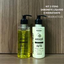Kit Corpo e Rosto Rhenuks Maracujá 2 Itens 200ml Kit Corpo e Rosto Rhenuks Maracujá 2 Itens 200ml