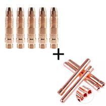 Kit Corpo Fixador 1,60Mm e Pinça 1,60 Tocha Grande Hw26 Omg Kit 5 Peças