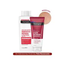 Kit Corporal Body Care Hidrata & Repara 400ml + Hidratante Corporal Norwegian Sem Perfume 200ml Pele Seca Extrasseca